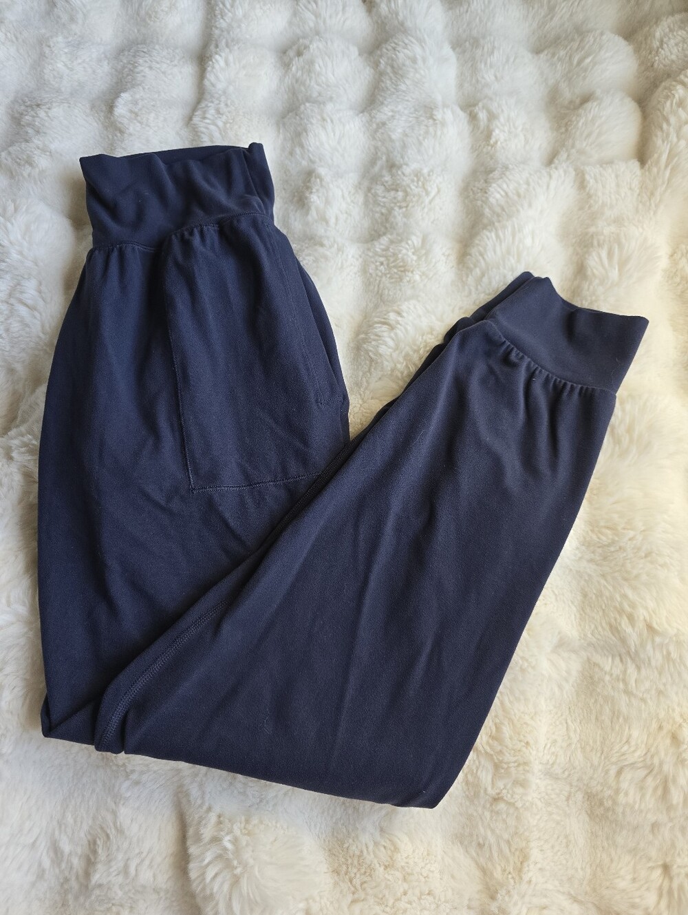 Athleta Navy Salutation Jogger